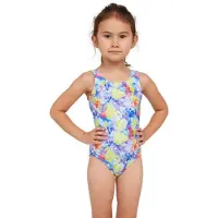 Zoggs Scoopback Swimsuit Blauw 3 Years Meisje