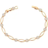 NAEMI Armband goud / wit
