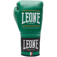 Leone1947 Shock Plus Artificial Leather Boxing Gloves Groen 8 oz