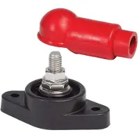 Blue Sea Systems Powerpost-kabelconnector 3/8´´ Isolator Zwart