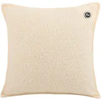 Saaf Warmtekussen – 3 warmtestanden – Warmtekussen Oplaadbaar – 10k mAh Powerbank – Draadloos – Warmte Kussen – 40 x 40 cm – Bouclé Off-white – Comfort