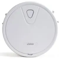 Livoo Robot Vacuum Cleaner - DOH135 - 800 Pa - 70 min - 67 dB - 500 mL - White