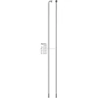 Sapim Leader Inox J-bend Spaken 100 Eenheden