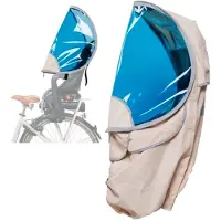 Bub-up Kinderzonnescherm En Regenhoes Voor Kinderfietsstoeltjes