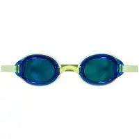Nike Legacy zwembril met spiegelglazen, wit/blauw