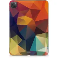 B2Ctelecom iPad Pro 11 (2024) Back Cover Polygon Color