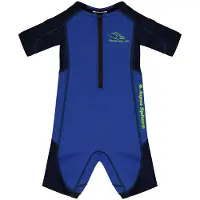 Aqua sphere Stingray Hp2 Short Sleeve Shorty Blauw 24 Months Kinderen