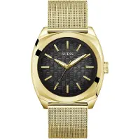 GUESS Analoog horloge 'Marschall' goud / zwart