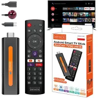 Retoo - Streaming Box Android TV 4K FHD - TV98 H618 - Chromecast - Geschikt voor Miracast & Google Home - 2/16 GB - Wi-Fi 5G - Bluetooth 5.0 - HDMI, USB, LAN, microSD -