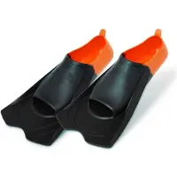 Zoggs Short Blade Eco Swimming Fins Oranje,Zwart EU 35-36
