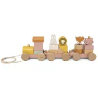 Trixie Houten Dierentrein Mrs. Cat – 18m+ – FSC hout - Leuk als verjaardagscadeau