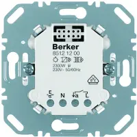 Berker UP relaismodule 85121200, voor gebruik in domoticasystemen