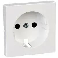 Merten centrale plaat voor Schuko-stopcontact, systeem m. BRSTPb, kleur: actieve wit
