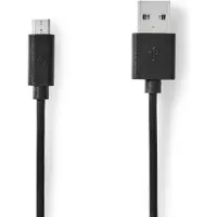Nedis USB A naar Micro USB kabel | 1 meter | USB 2.0