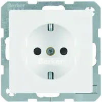 Berker Q.1/Q.3 Wandcontactdoos (WCD-schakelmateriaal) - 47236089