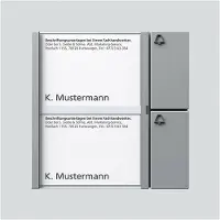 Mobotix SIED toetsenmodule TM612-2SM, 2-voudig, oud model, type TM 611-02 SM, artikelnummer 35520