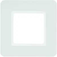 Hager Berker Rahmen, 1-voudig, model Q.7, artikelnummer 10116189, kleur: polarwit, afwerking: satijn