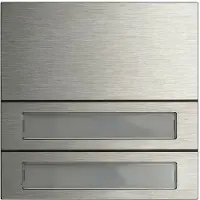 Gira Tastmodule voor bedieningspaneel, systeem 2f, 5532920 106, roestvrij staal