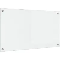 vidaXL Keukenachterwand Doorzichtig 90 x 50 cm gehard glas