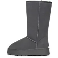 Gooce Boots 'Elidir' donkergrijs