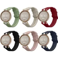 Kwmobile 6x armband geschikt voor Garmin Lily Sport -Verstelbaar 14 - 22 cm - Bandjes voor fitnesstracker in meerkleurig