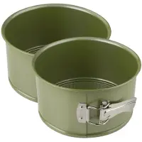 Zenker Set van 2 Panettonevormen met scharnier 18 cm Green Vision