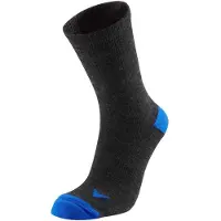 Altura Unisex Merino Sokken Zwart/Blauw || Maat: 36-39