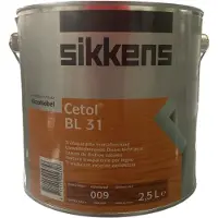 Sikkens Cetol BL 31 - Transparante hout afwerkings beits - satijn - waterbasis - 2.50 L - 009 Donkere eik