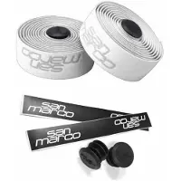 Selle San Marco San Marco Presa Corsa Dynamic Saddle Handlebar Tape White