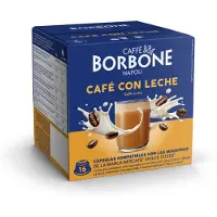 Caffe Borbone | Café con Leche - 16 capsules voor Dolce Gusto