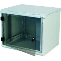 Triton RBA-15-AS4-CAX-A1, Wandmontabele serverkast, 15U, draagvermogen 30 kg, gewicht 23,6 kg, grijs