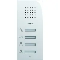 Gira Woonstation 125001, AP-systeem 55, crèmekleurig (125001)