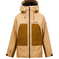 Peak Performance Edge HIPE 2L Insulated Wintersportjas Heren Sierra Sand/Earthy Summit M