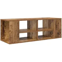 vidaXL Tv-meubelset 102 x 35 x 35 cm Oud Hout Bewerkt hout