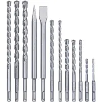 Einhell 49240295 SDS-Plus boor- en beitelset 12-delig – complete accessoireset voor beton en metselwerk