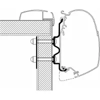 Thule Voortent Adapter Hobby Optima Ontour