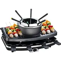 Continental Edison CERFG86B - Raclette/gril/fondue - 1.1 kWatt
