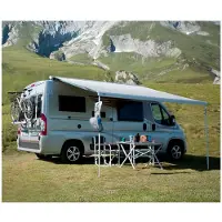 Thule Omnistor 6300 Pack Dakluifel met Montageset voor Ducato / Jumper / Boxer Geanodiseerd - Deeltenten
