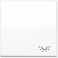 JUNG AS591LWW Knop Inzetstuk 1-voudig Alpine-wit