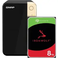 Qnap TS-264-8G, Seagate Ironwolf 8TB