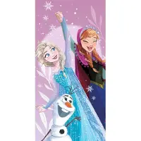 Disney Frozen handdoek Roze 70x140cm katoen