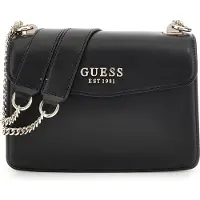 GUESS Schoudertas 'Gianessa Elite' zwart