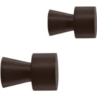 OYOY Pin haak 2-pack Bruin