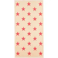 Cawö New Stars 6260 Douchelaken 70x140 beige/pink