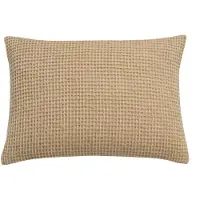 Vandyck Home 95 Plaid kussensloop 40x55 Soft Tan