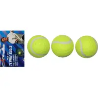 Gebro Pharma Gmbh Tennisballen in verpakking - 3x stuks - geel - A-grade kwaliteit