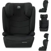 Deryan Charlie Basic i-Size Autostoeltje - 3,5 tot 12 Jaar - Zwart