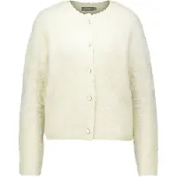 Geisha Cardigan Hairy Off-white Maat: XL | Cardigans Outlet | Dames | Wit