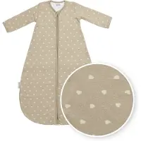Meyco Baby Sweet Heart Baby Slaapzak Rond - Sand/Soft Sand - 110cm - 1.0 TOG