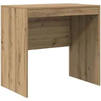 vidaXL Bureau, Artisan-eikenhout, 80 x 50 x 76 cm
